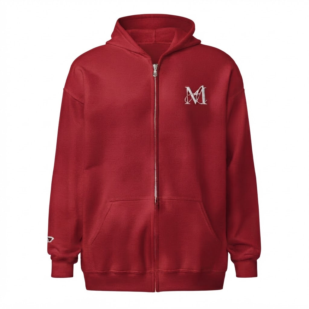 ANTMAY Sudadera de cremallera con capucha, Premium.